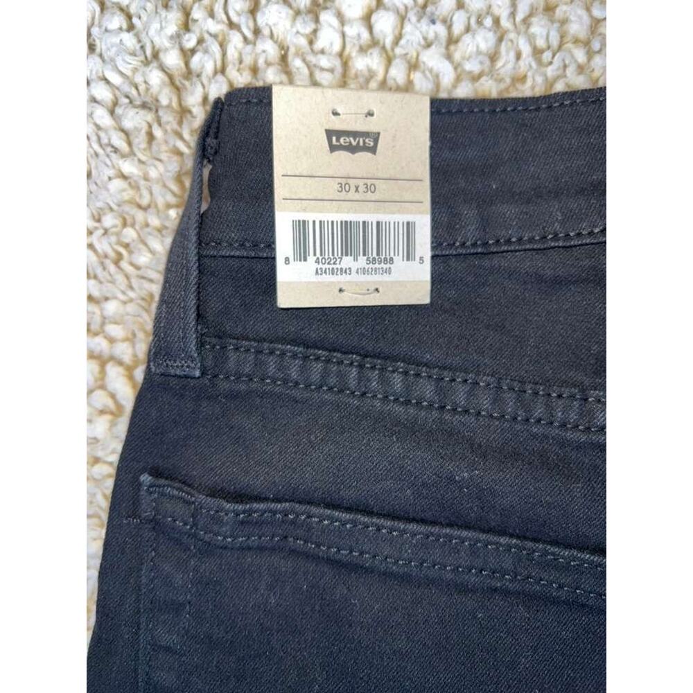 Levi’s 726 Flare Jeans Women’s 30x30 Black High Rise Stretch Slim Fit - Picture 3 of 7
